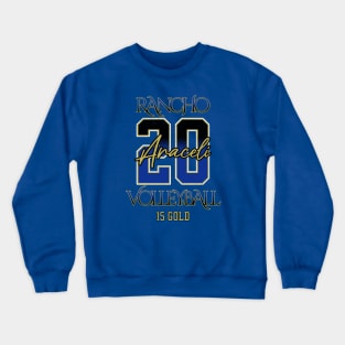 Araceli #20 Rancho VB (15 Gold) - Blue Crewneck Sweatshirt